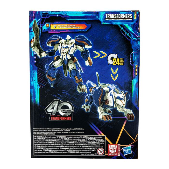 Transformers Generations Legacy United Voyager Class Action Figure Prime Universe Thundertron 18 cm