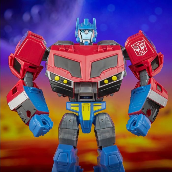 Transformers Generations Legacy United Voyager Class Action Figure Animated Universe Optimus Prime 18 cm