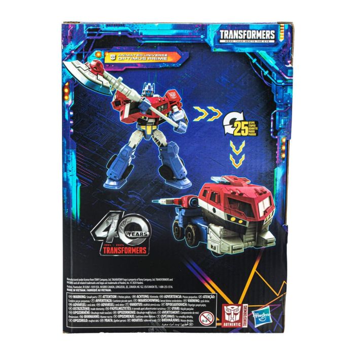 Transformers Generations Legacy United Voyager Class Action Figure Animated Universe Optimus Prime 18 cm
