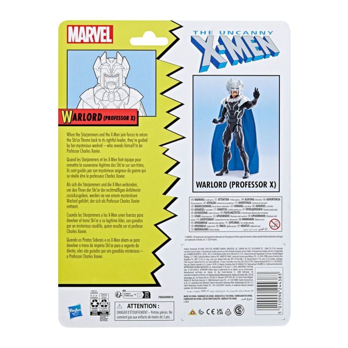 The Uncanny X-Men Marvel Legends Action Figure Warlord (Professor X) 15 cm