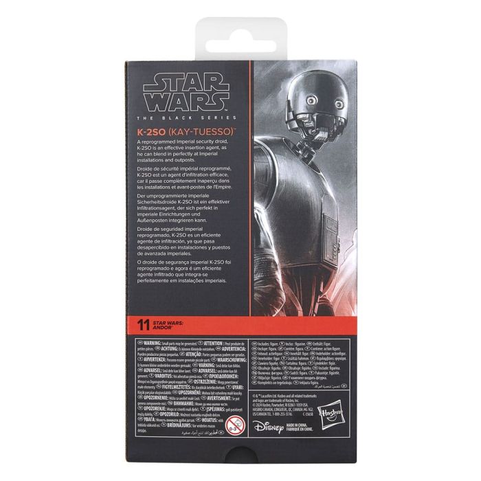 Star Wars: Andor Black Series Action Figure K-2SO (Kay-Tuesso) 15 cm