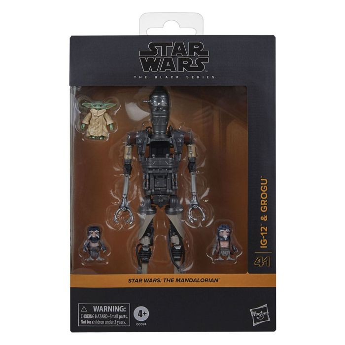 Star Wars: The Mandalorian Black Series Action Figure 2-Pack IG-12 & Grogu 15 cm