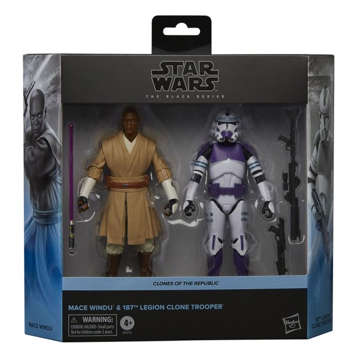 Star Wars: The Clone Wars Black Series Action Figure 2-Pack Clones of the Republic 15 cm