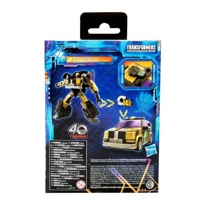 Transformers Generations Legacy United Deluxe Class Action Figure Star Raider Cannonball 14 cm