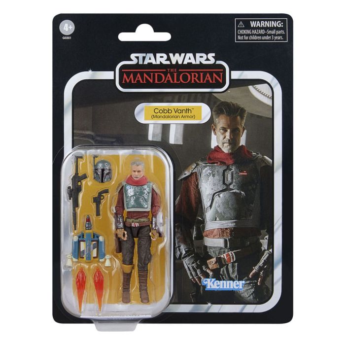 Star Wars: The Mandalorian Vintage Collection Action Figure Cobb Vanth (Mandalorian Armor) 10 cm