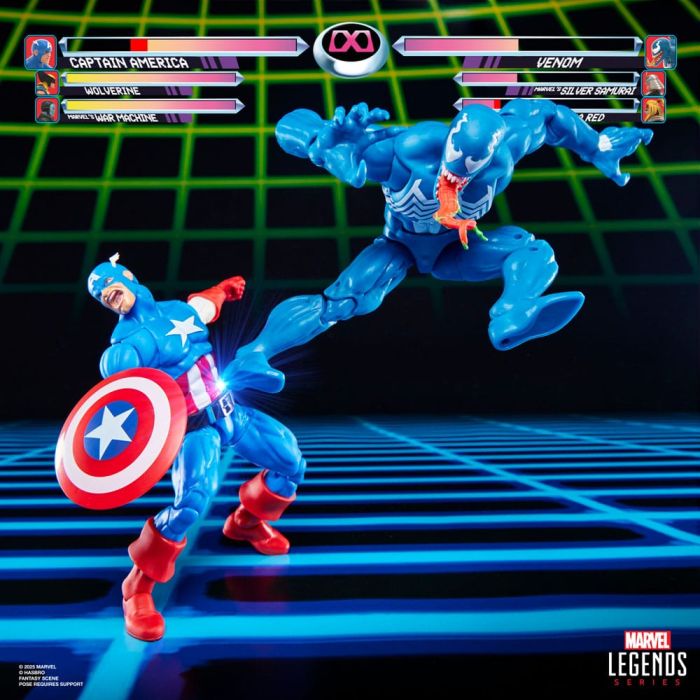 Marvel Legends Gamerverse Action Figure 2-Pack Captain America vs. Venom 15 cm