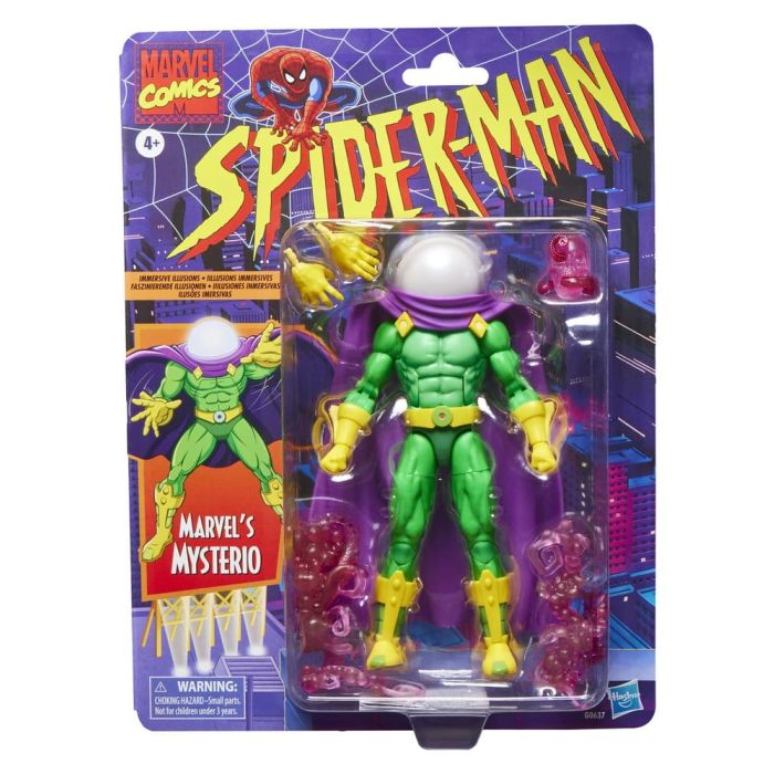 Spider-Man Marvel Legends Retro Action Figure Marvel's Mysterio 15 cm
