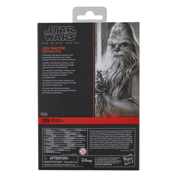 Star Wars: The Acolyte Black Series Action Figure Jedi Master Kelnacca 15 cm