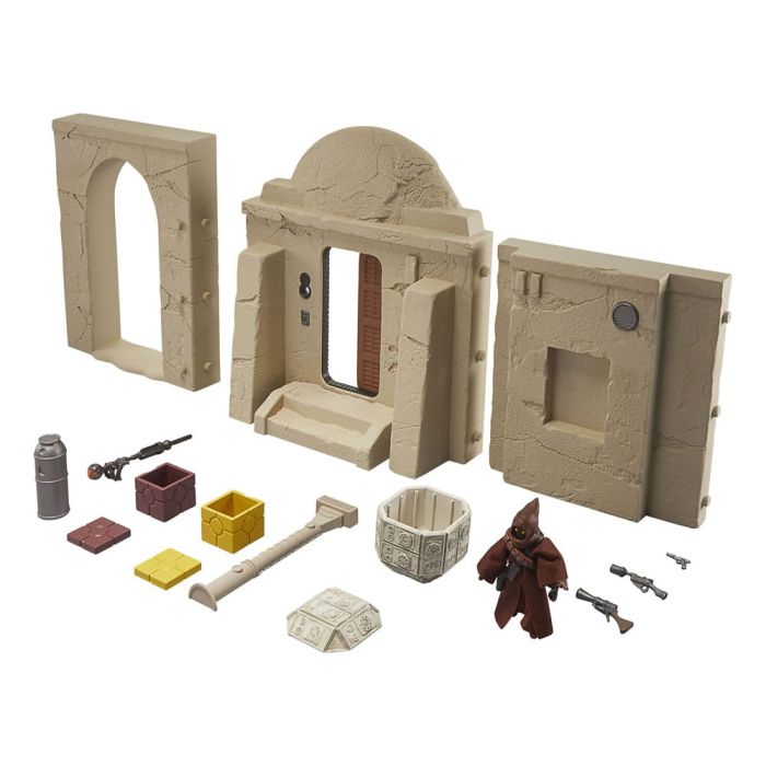 Star Wars Episode IV Vintage Collection Playset Streets of Mos Eisley with Jawa Action Figure