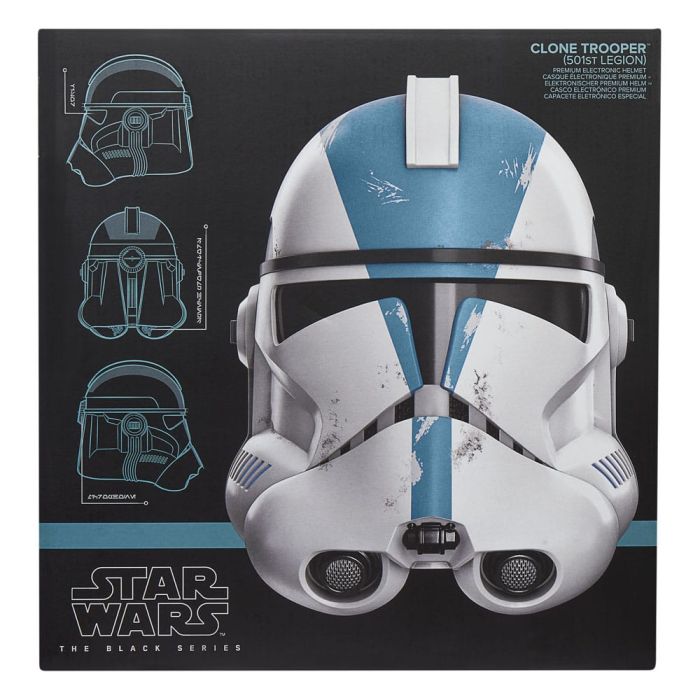 Star Wars: Ahsoka Black Series Electronic Helmet Clone Trooper (501st Legion)