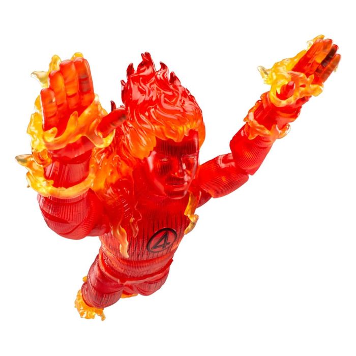 The Fantastic Four: First Steps Marvel Legends Action Figure Human Torch 15 cm