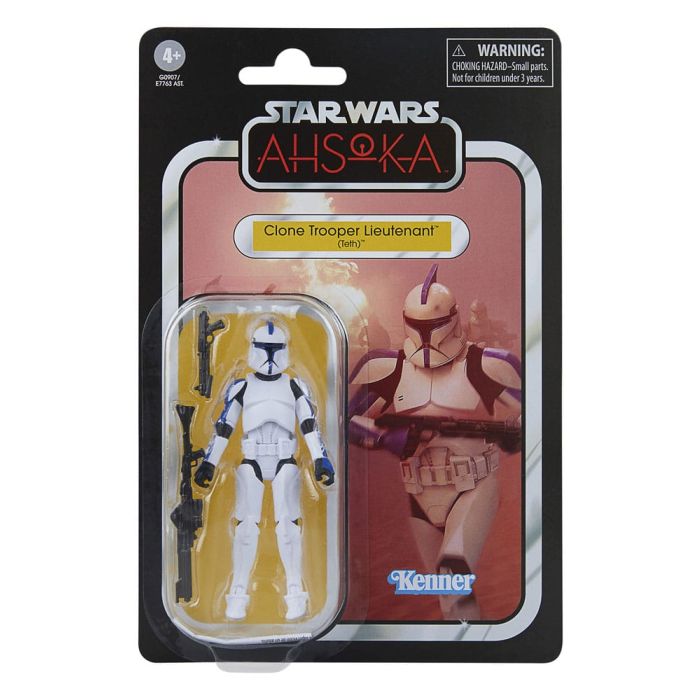 Star Wars: Ahsoka Vintage Collection Action Figure Clone Trooper Lieutnant (Teth) 10 cm