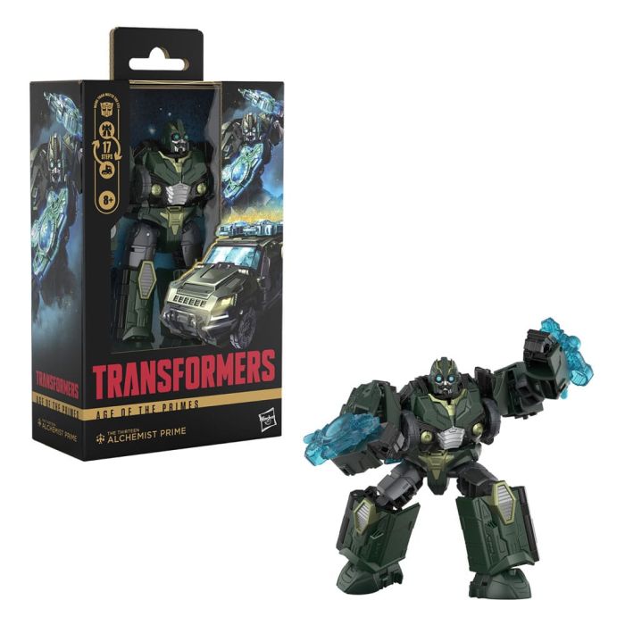 Transformers Age of the Primes Deluxe Class Action Figure The Thirteen Alchemist Prime 14 cm