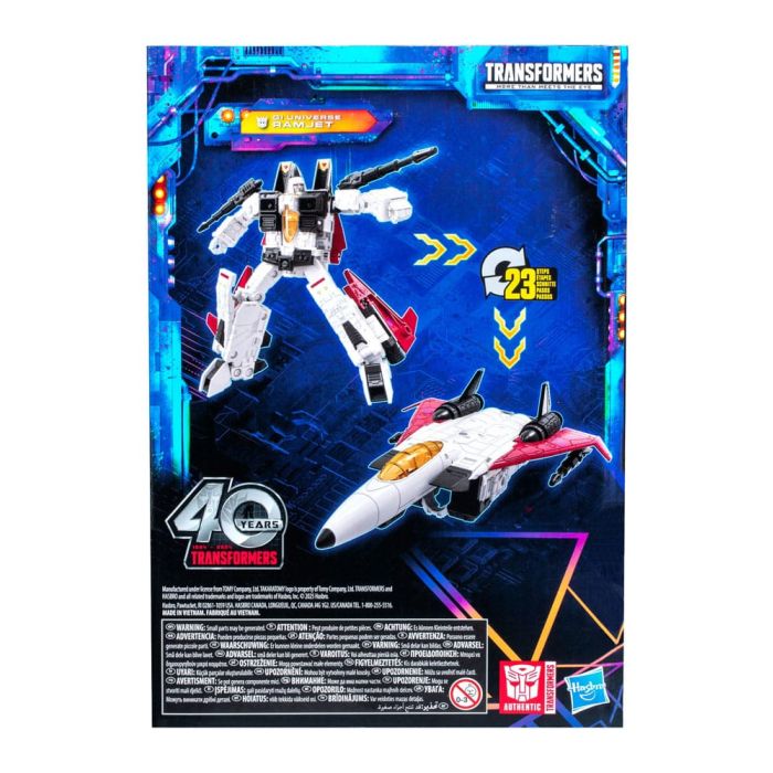 Transformers Generations Legacy United Voyager Class Action Figure G1 Universe Ramjet 18 cm