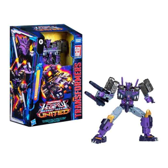 Transformers Generations Legacy United Voyager Class Action Figure Comic Universe Tarn 18 cm
