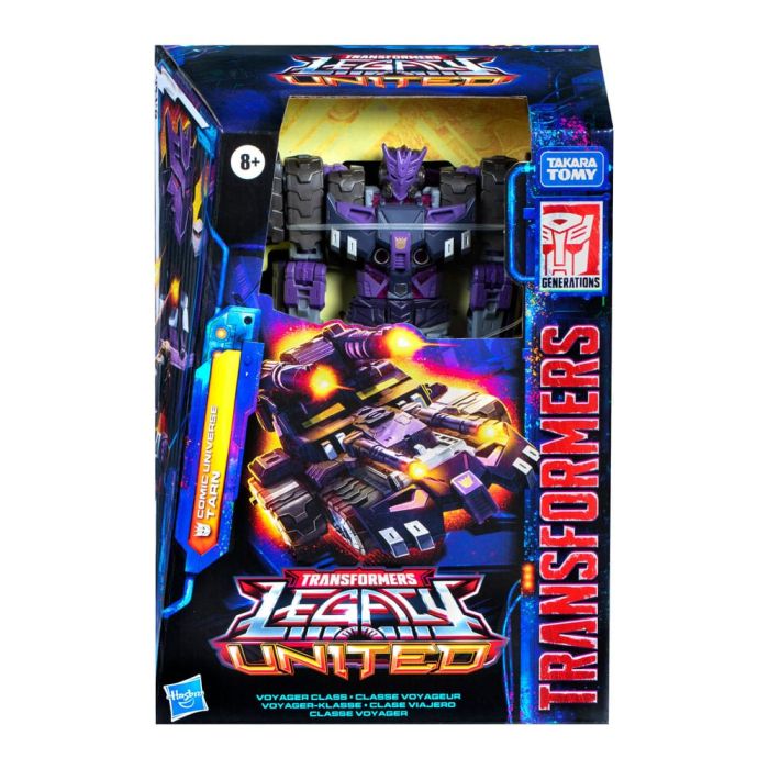 Transformers Generations Legacy United Voyager Class Action Figure Comic Universe Tarn 18 cm