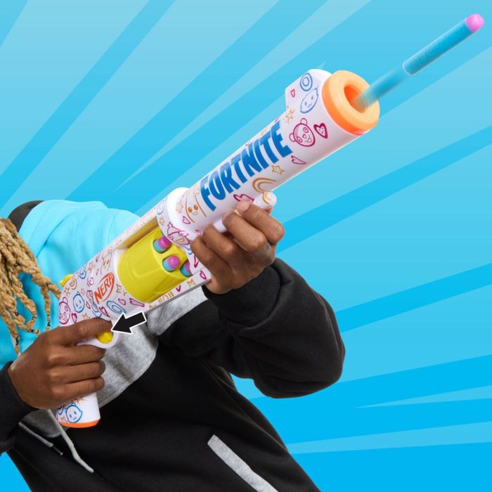 Fortnite NERF Frenz 4 Ever Blaster