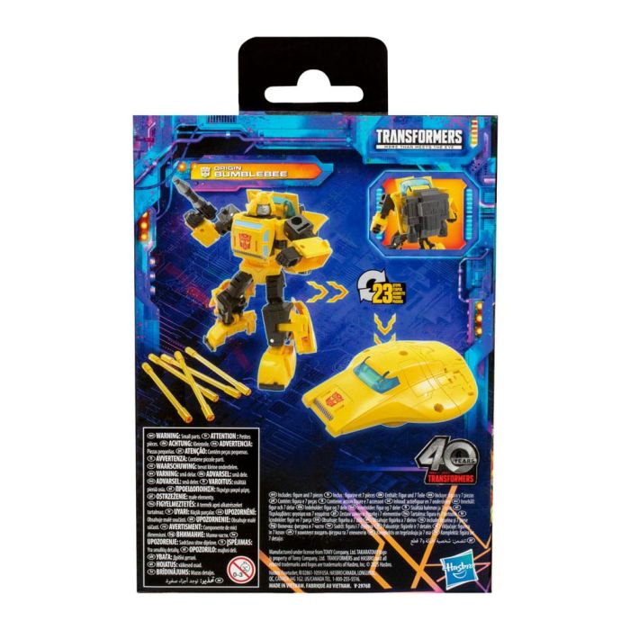 Transformers Generations Legacy United Deluxe Class Action Figure Origin Bumblebee 14 cm