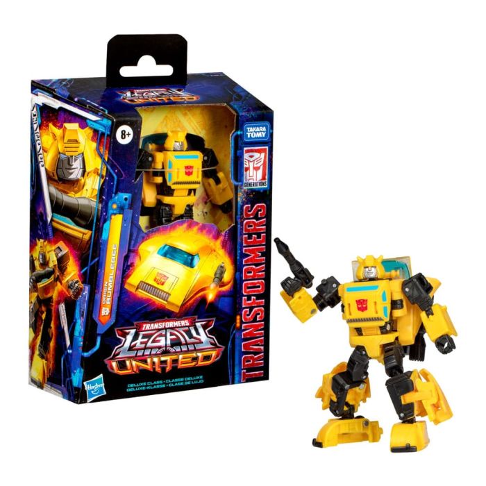 Transformers Generations Legacy United Deluxe Class Action Figure Origin Bumblebee 14 cm