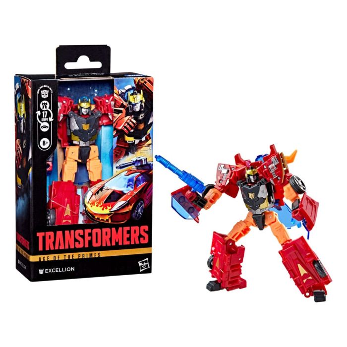 Transformers Age of the Primes Deluxe Class Action Figure Excellion 14 cm