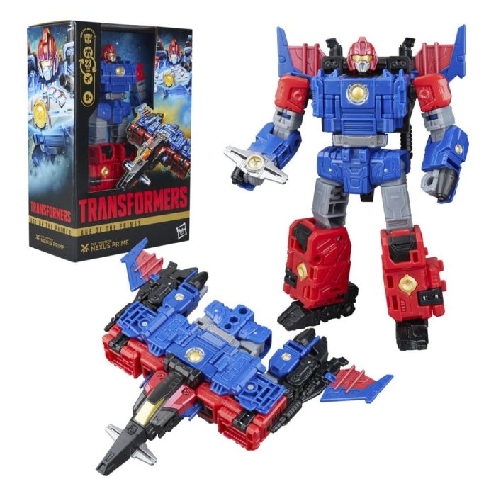 Transformers Age of the Primes Voyager Class Action Figure The Thirteen: Nexus Prime 16 cm