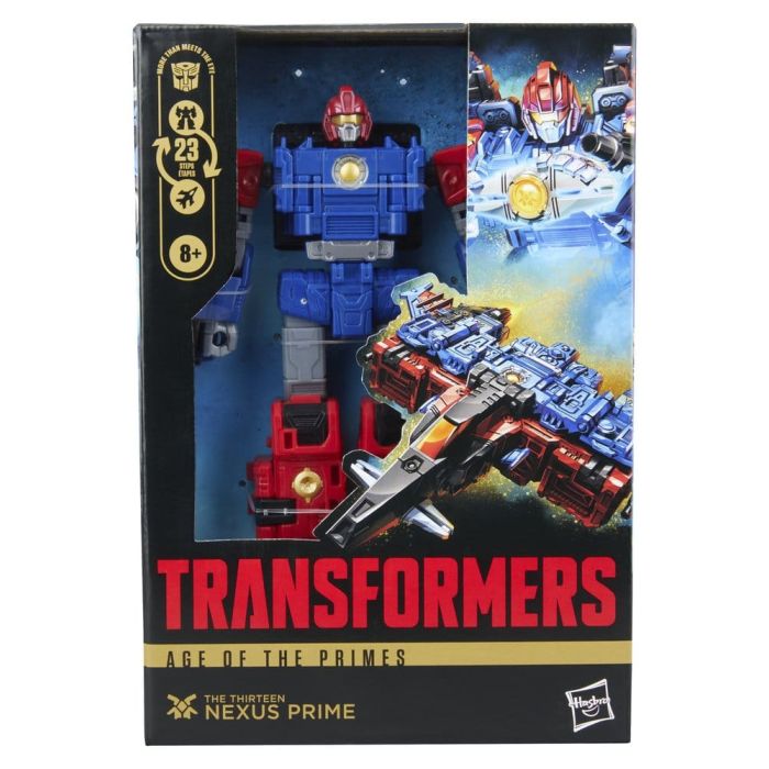 Transformers Age of the Primes Voyager Class Action Figure The Thirteen: Nexus Prime 16 cm