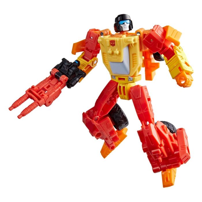 Transformers Age of the Primes Deluxe Class Action Figure Targetmaster Sureshot 14 cm