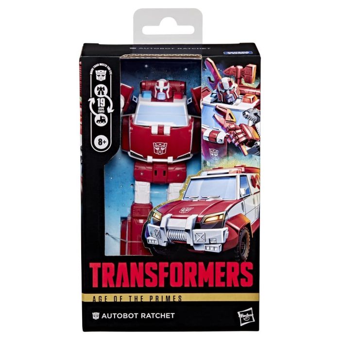 Transformers Age of the Primes Deluxe Class Action Figure Autobot Ratchet 15 cm