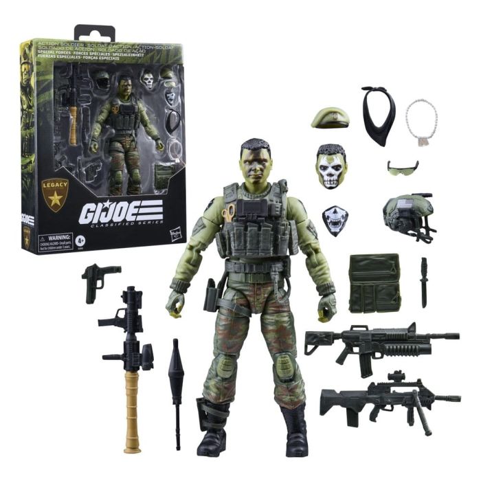 G.I. Joe Classified Series Legacy Collection Action Figure Action Soldier - Special Forces 15 cm