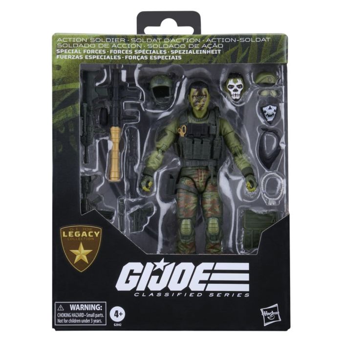 G.I. Joe Classified Series Legacy Collection Action Figure Action Soldier - Special Forces 15 cm