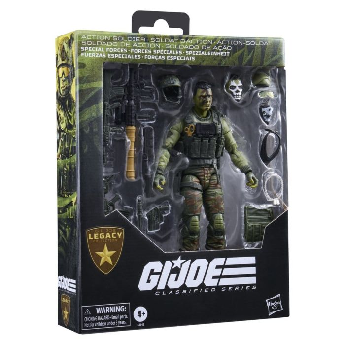 G.I. Joe Classified Series Legacy Collection Action Figure Action Soldier - Special Forces 15 cm