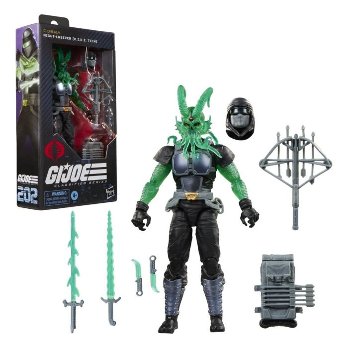 G.I. Joe Classified Series Action Figure #202 Night-Creeper (D.I.R.E. Tech) 15 cm