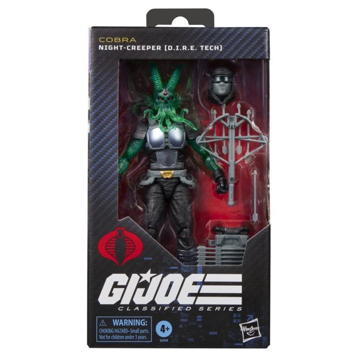 G.I. Joe Classified Series Action Figure #202 Night-Creeper (D.I.R.E. Tech) 15 cm