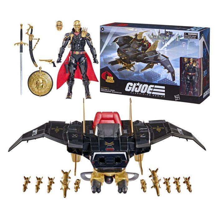 G.I. Joe Classified Series Action Figure and Vehicle Set #203 Destro & Iron Grenadier Despoiler 15 cm