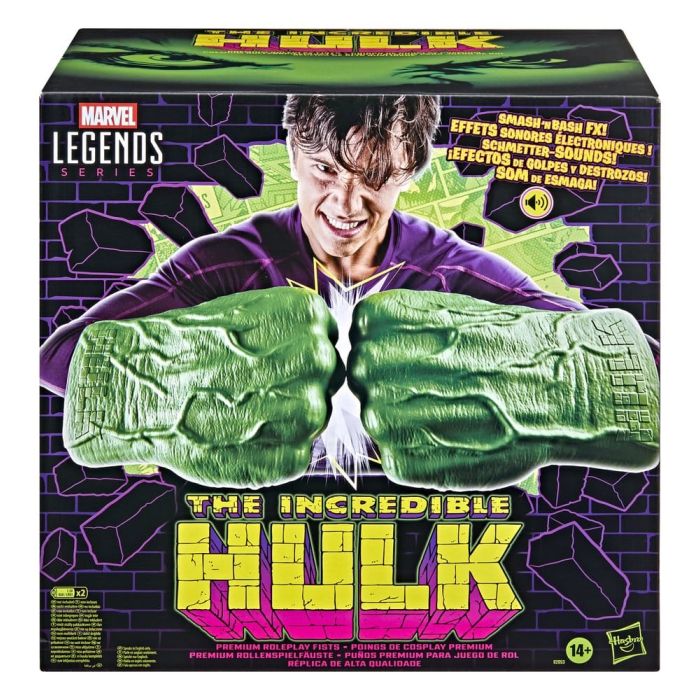 The Incredible Hulk Marvel Legends Premium Roleplay Fists
