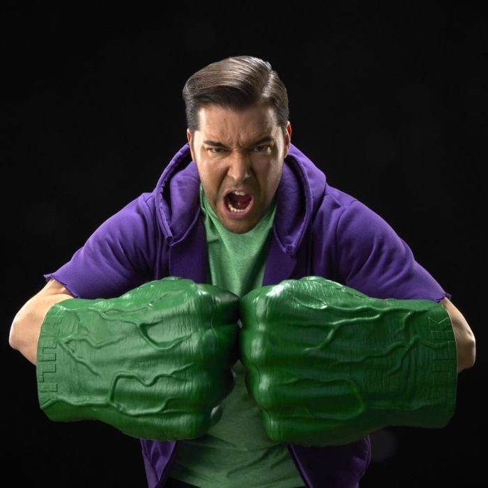 The Incredible Hulk Marvel Legends Premium Roleplay Fists