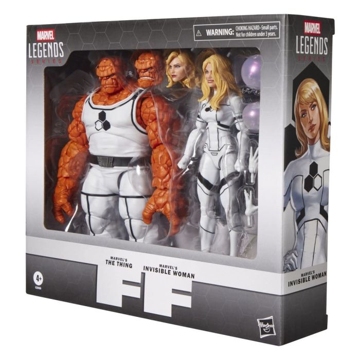 Future Foundation Marvel Legends Action Figure 2-Pack The Thing & Invisible Woman 15 cm