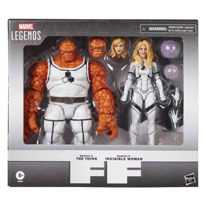 Future Foundation Marvel Legends Action Figure 2-Pack The Thing & Invisible Woman 15 cm
