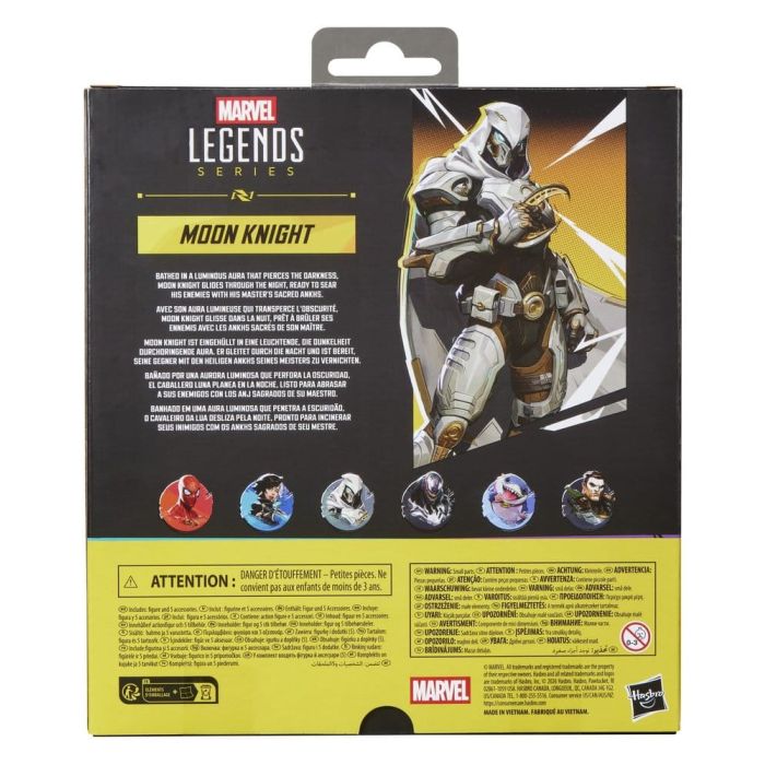 Marvel Rivals Marvel Legends Action Figure Moon Knight 15 cm