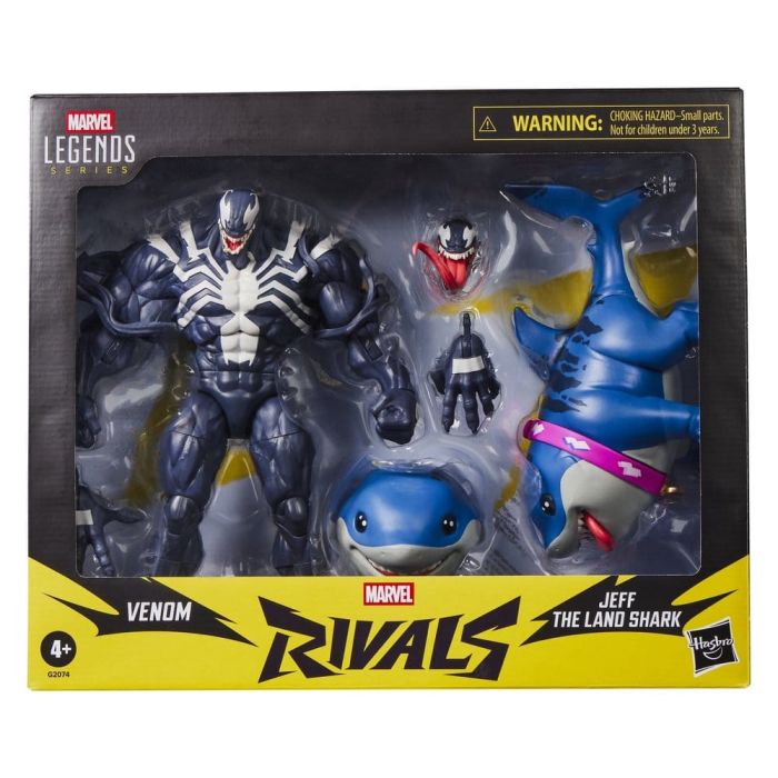 Marvel Rivals Marvel Legends Action Figure 2-Pack Venom & Jeff the Land Shark 15 cm