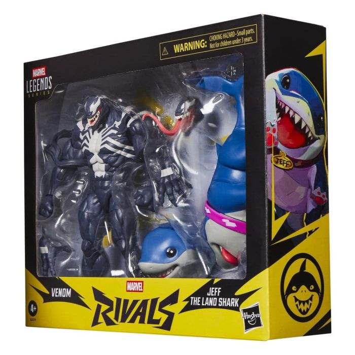 Marvel Rivals Marvel Legends Action Figure 2-Pack Venom & Jeff the Land Shark 15 cm