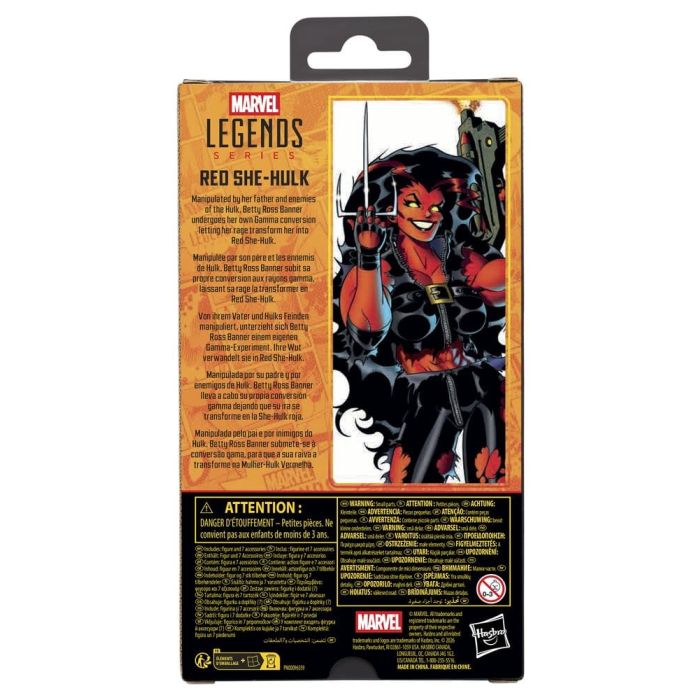 Hulk Marvel Legends Action Figure Red She-Hulk 15 cm