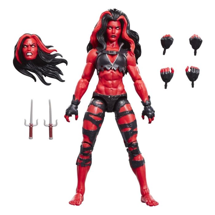 Hulk Marvel Legends Action Figure Red She-Hulk 15 cm