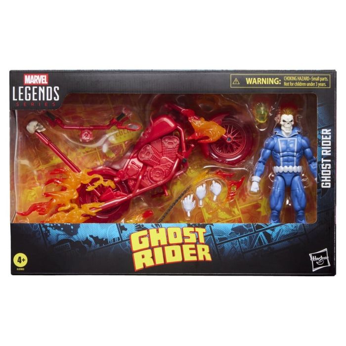 Ghost Rider Marvel Legends Action Figure  Johnny Blaze with Motorcycle 15 cm