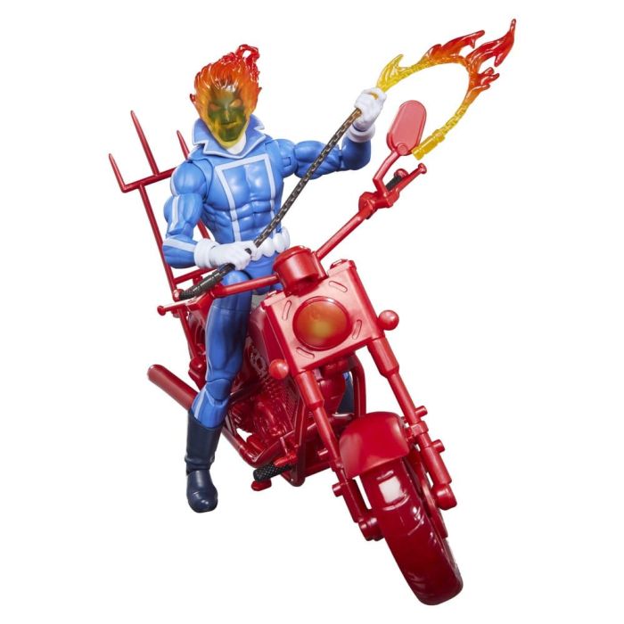Ghost Rider Marvel Legends Action Figure  Johnny Blaze with Motorcycle 15 cm