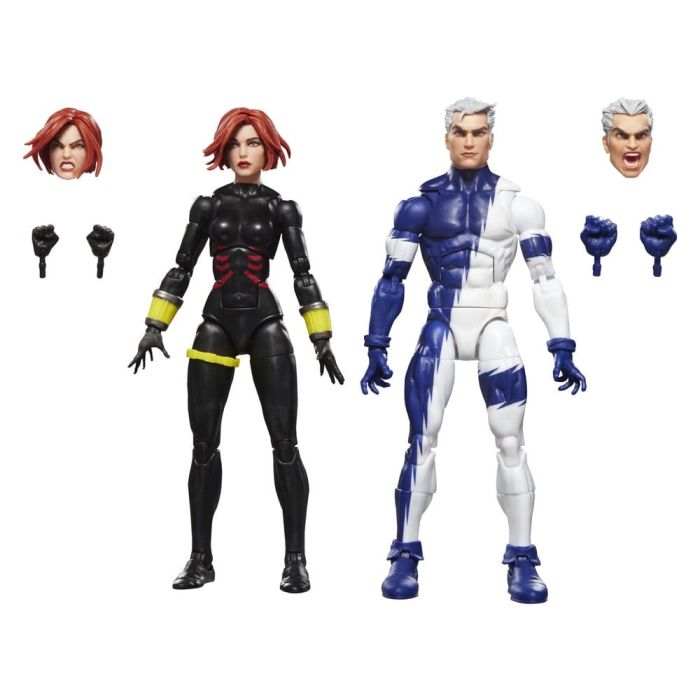 Avengers Marvel Legends Action Figure 2-Pack Black Widow & Quicksilver 15 cm