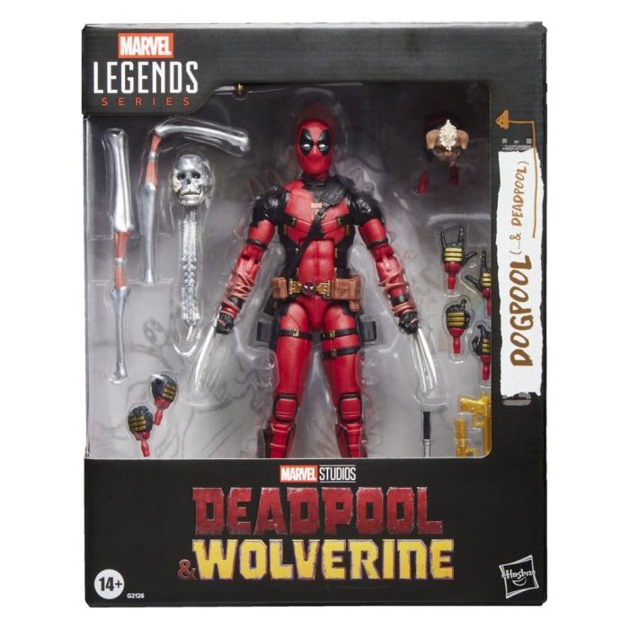 Deadpool & Wolverine Marvel Legends Action Figure Dogpool & Deadpool 15 cm