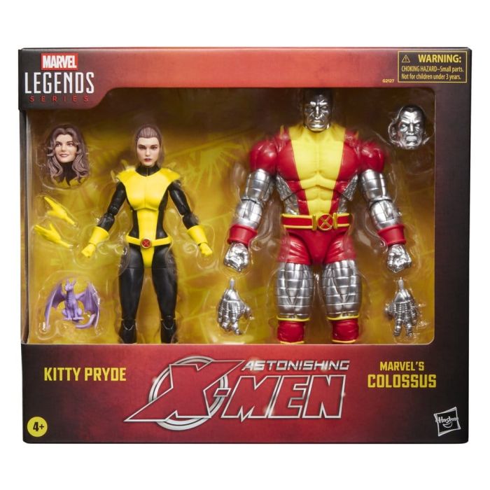 Astonishing X-Men Marvel Legends Action Figure 2-Pack Kitty Pryde & Marvel's Colossus 15 cm