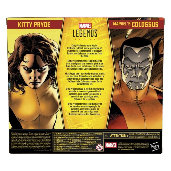 Astonishing X-Men Marvel Legends Action Figure 2-Pack Kitty Pryde & Marvel's Colossus 15 cm