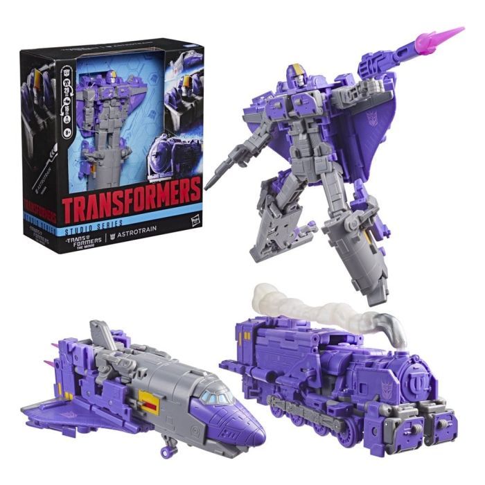 The Transformers: The Movie Studio Series Leader Class Action Figure Astrotrain 17 cm
